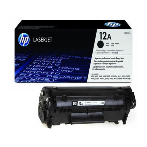 HP 12A Black Original Laser Jet Toner Cartridge