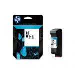 HP 15 Black Original Ink Cartridge (C6615BA)