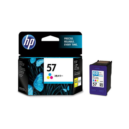 HP 57 Tri-color Original Ink Cartridge (2)