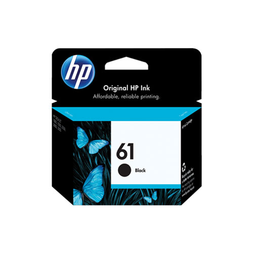HP 61 Black Original Ink Cartridge (CH561WA)