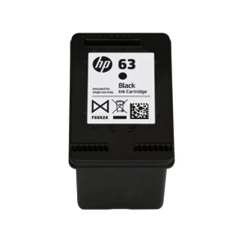 HP 63 Black Original Ink Cartridge (1)