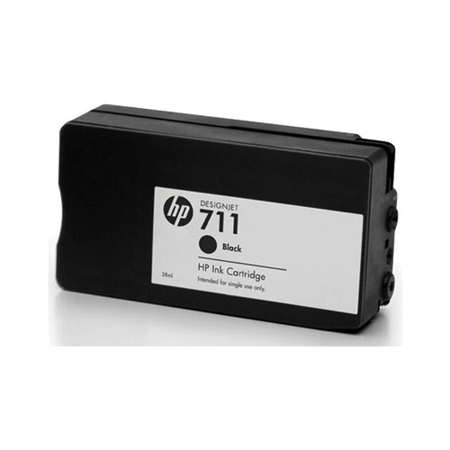 HP 711 38-ml Black DesignJet Ink Cartridge (2)