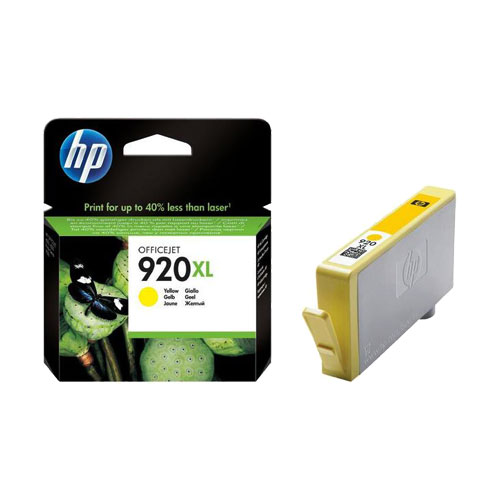 HP 920XL High Yield Yellow Original Ink Cartridge (1)