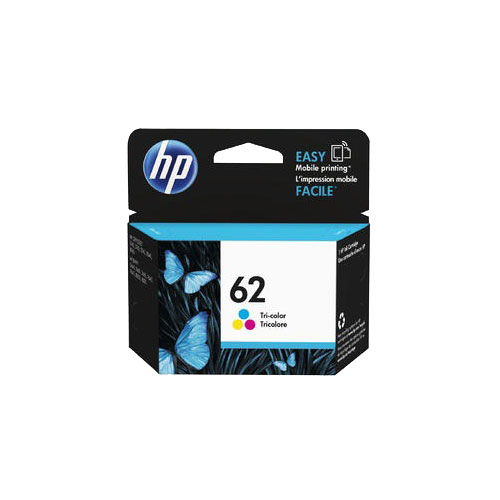 HP 62 Tri-Colour Original Ink Cartridge (C2P06AA)