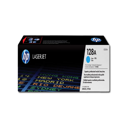 HP 128A Cyan Toner Cartridge Price in Bangladesh for CP1525n, CP1525nw, MFP CM1415fn, & CM1415fnw Printers