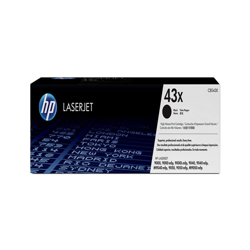 HP 43X High Yield Black Original LaserJet Toner Cartridge