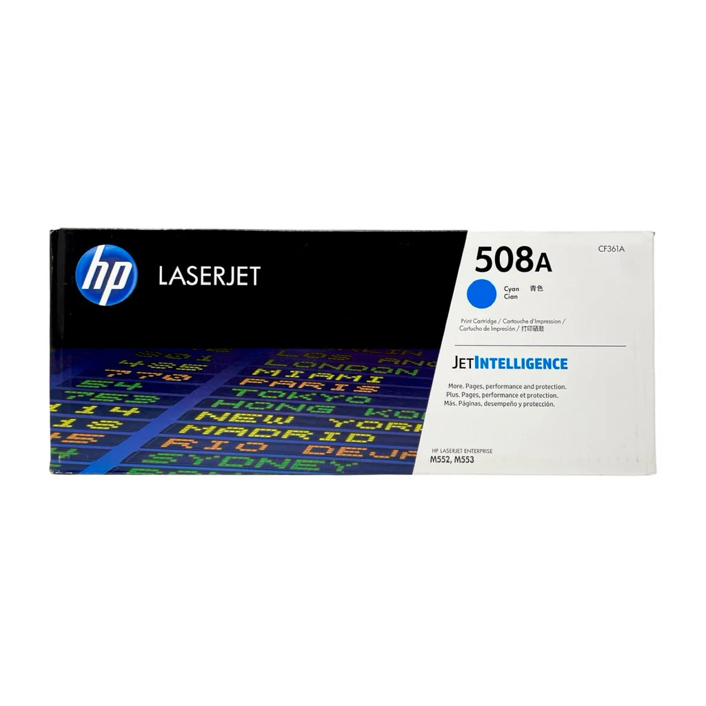 HP 508A Cyan Original LaserJet Toner Cartridge (CF361A)