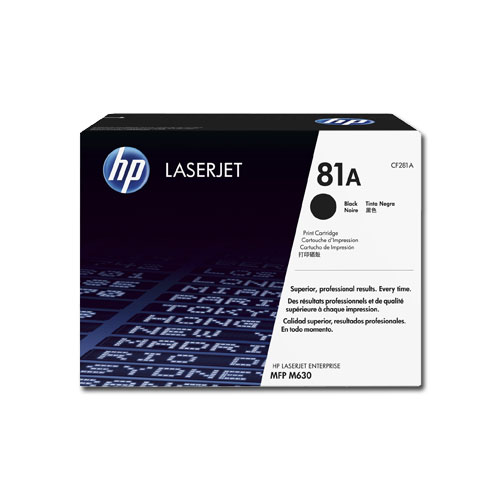 HP 81A Black Original LaserJet Toner Cartridge