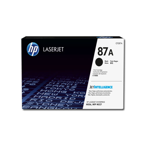HP 87A Black Toner Cartridge Price in Bangladesh for M506n, M506dn, M506x, MFP M527dn, M527f, M527z, M501n, & M501dn Printers