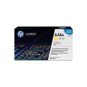 HP 646A Yellow Original LaserJet Toner Cartridge