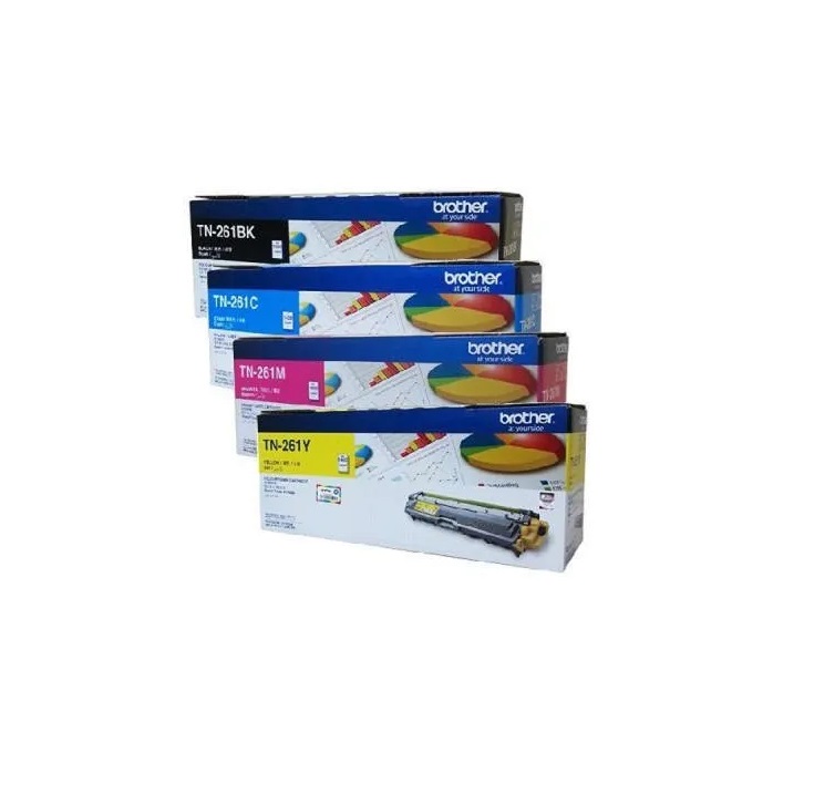 Brother TN-261 CMYK Original Toner Cartridge Full Set