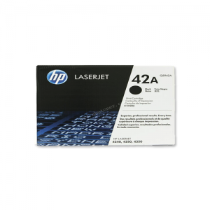 HP 42A Black Original LaserJet Toner Cartridge (Q5942A)