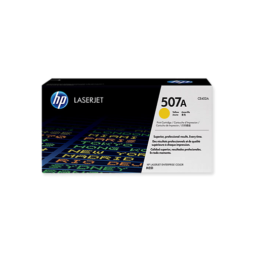 HP 507A Yellow Original LaserJet Toner