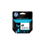HP 49 Tri-Colour Original Ink Cartridge (51649AA)