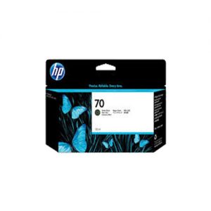 HP 70 130-ml Black DesignJet Ink