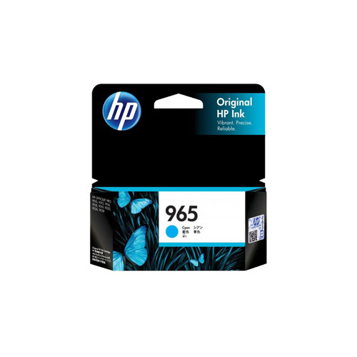 HP 965 Cyan Original Ink Cartridge