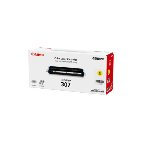 Canon Original 307 Yellow Toner Cartridge