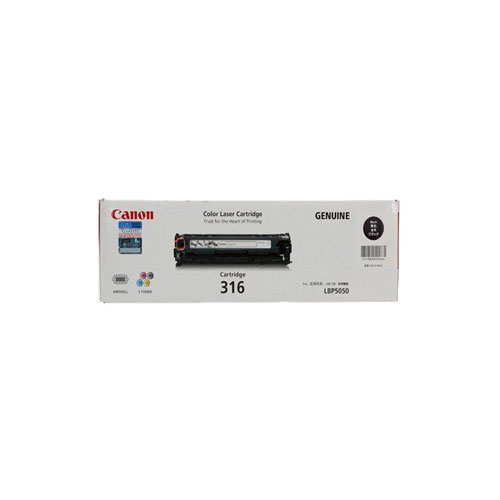 Genuine Canon 316 Black Toner Cartridge