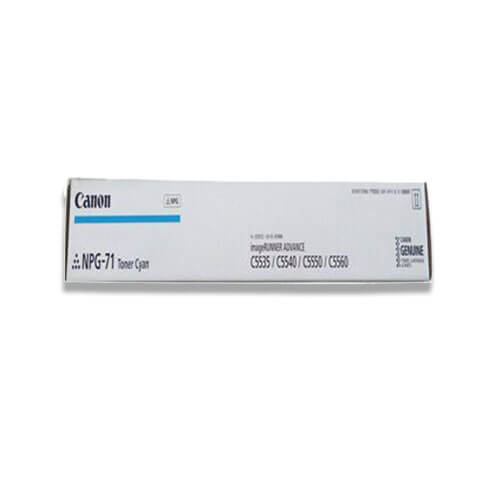 Canono-npg-71-toner-cyan