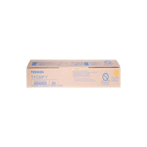 Toshiba T-FC50P-Y Yellow Color Toner Cartridges