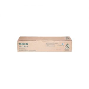 Toshiba T-FC25D-C Cyan Color Toner Cartridge