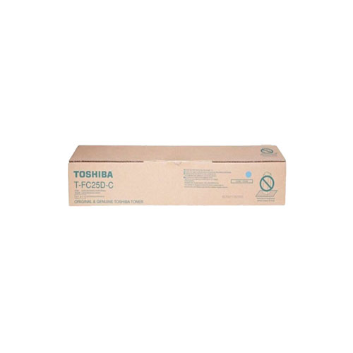 Toshiba T-FC25D-C Cyan Color Toner Cartridge
