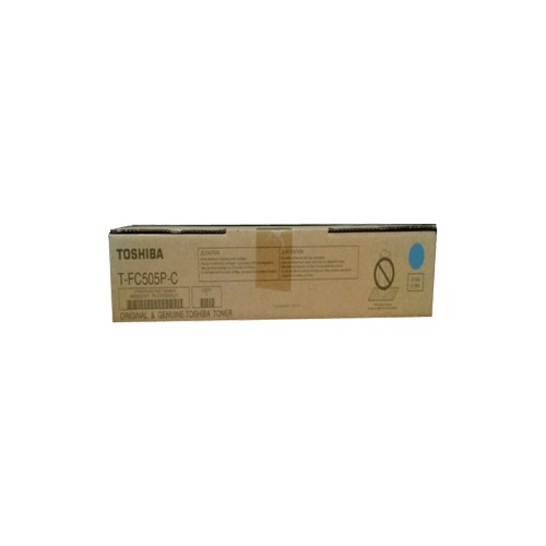 Toshiba T-FC505P-C Cyan Original Color Toner Cartridge