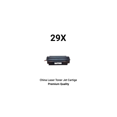 HP China 29X High Yield Black Compatible LaserJet Toner Cartridge