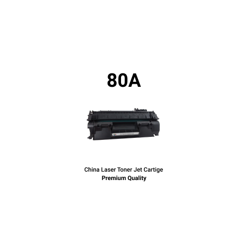 China 80A Black Laser Jet Toner Cartridge