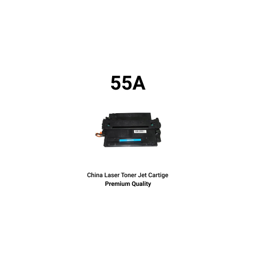China 55A Black LaserJet Toner Cartridge