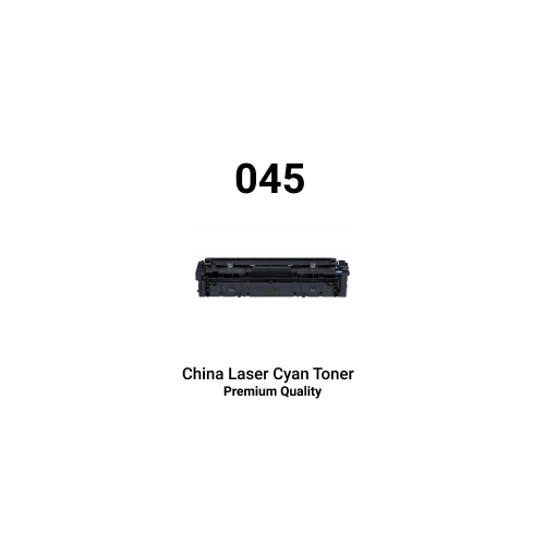 Canon China 045 Cyan Compatible High Capacity Laserjet Toner Cartridge