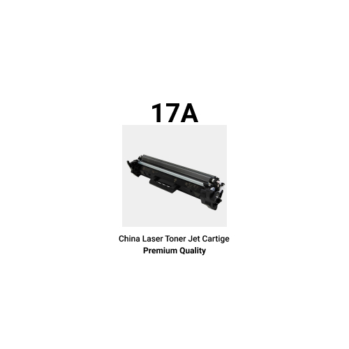 China 17A Black LaserJet Toner Cartridge