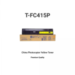 Toshiba China T-FC415P-Y Compatible Yellow Toner Cartridge