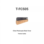 Toshiba China T-FC505-K Compatible Black Toner Cartridge