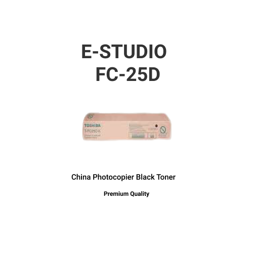 Toshiba China e-studio FC-25D Black Toner Cartridge