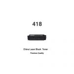 Canon China 418 Black Toner Cartridge