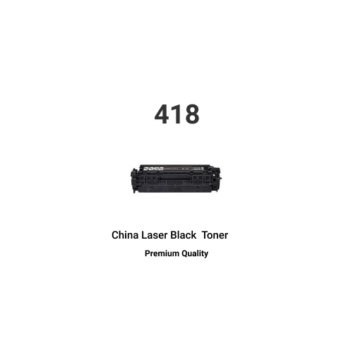 Canon China 418 Black Toner Cartridge
