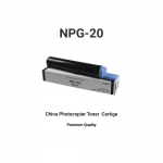 canon npg 20 photocopier toner