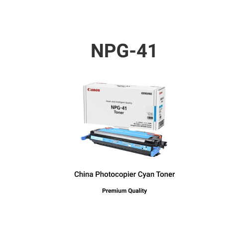 canon npg 41 cyan photocopier toner