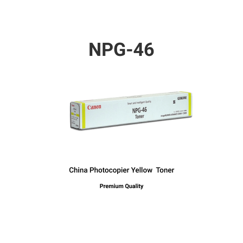 canon npg 46 yellow photocopier toner