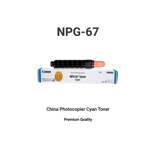 canon npg 67 cyan photocopier toner