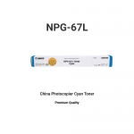 Canon China NPG-67L Cyan Compatible Toner