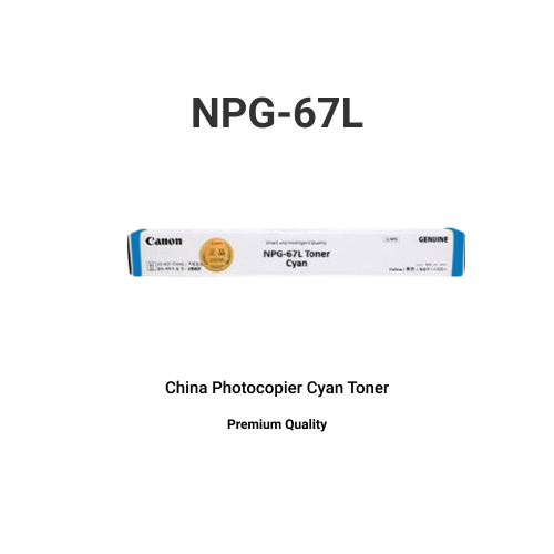 canon npg 67L cyan photocopier toner