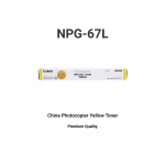 Canon China NPG-67L Yellow Toner