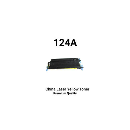 hp 124a yellow toner