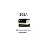 HP China 305A Yellow Compatible LaserJet Toner Cartridge
