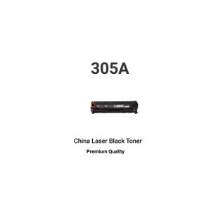 HP China 305A Black Compatible LaserJet Toner Cartridge