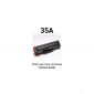 HP China 35A Black Toner Cartridge