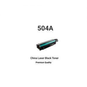 HP China 504A Black Toner Cartridge
