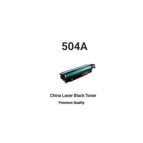 HP China 504A Black Toner Cartridge